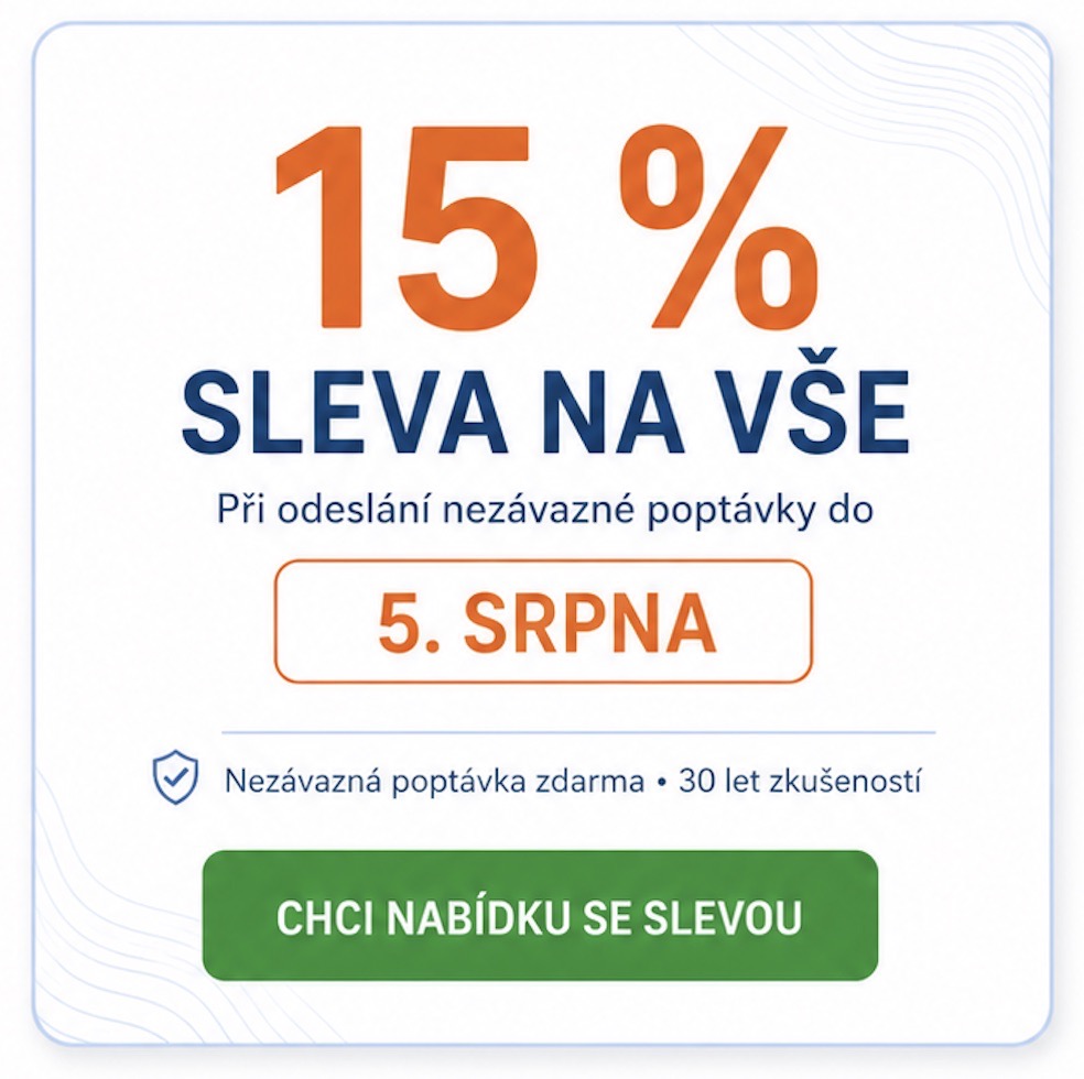 Do 5 srpna 15% ve velké velikosti